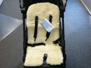Bowron Lambskin Fleece Liner for Strollers & Car Seats